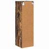 vidaXL Hanging Cabinet Smoked Oak 30 x 29.5 x 100 cm Engineered Wood