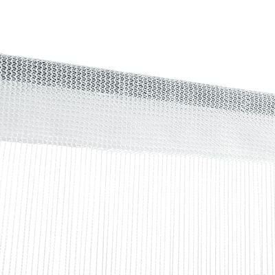 vidaXL String Curtains 2 pcs 100x250 cm White