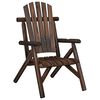 vidaXL 4 Piece Garden Lounge Set Solid Wood Spruce