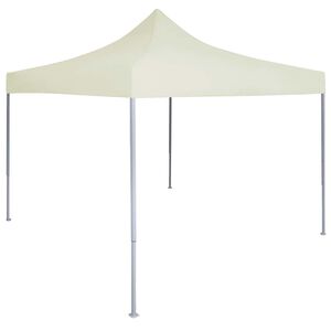 vidaXL Party Tent Folding Cream 291 x 291 x 315 cm Oxford Fabric