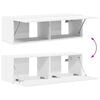 vidaXL TV Cabinet 8 pcs White