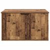 vidaXL Cat House Old Wood 85 x 55 x 50.5 cm Engineered Wood