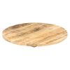 vidaXL Table Top Solid Mango Wood Round 25-27 mm 80 cm