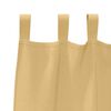 vidaXL Blackout Curtains with Rings 2 pcs Beige 225 x 140 cm Polyester