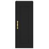 vidaXL Highboard Black 34.5x34x180 cm Engineered Wood