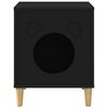 vidaXL Cat House Black 42.5 x 40 x 53 cm Engineered Wood