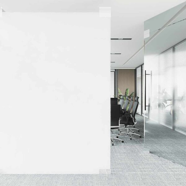 vidaXL Window Films 3 pcs Static Frosted White PVC