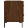 vidaXL Bedside Cabinets 2 pcs Brown Oak 40x35x47.5 cm Engineered Wood