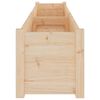 vidaXL Garden Planters 2 pcs 200x31x31 cm Solid Pinewood