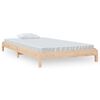 vidaXL Stack Bed without Mattress 100x200 cm Solid Wood Pine