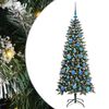 vidaXL Artificial Christmas Tree with 150 LEDs with Stand Green 150 cm