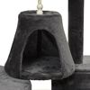 vidaXL Cat Tree with Sisal Scratching Posts Dark Grey 191 cm