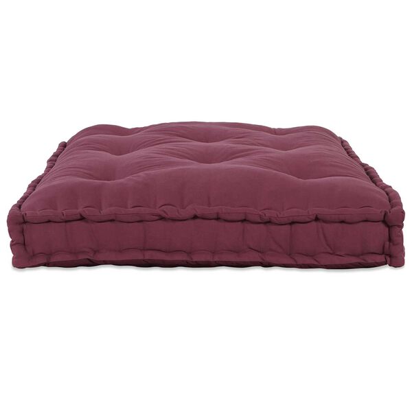 vidaXL Sofa Cushion Maroon 120 x 80 x 12 cm Fabric