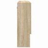 vidaXL Bathroom Mirror Cabinet Wall-mounted Sonoma oak 80 x 17 x 55 cm