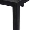 vidaXL Dining Table Black 180x90x76 cm Solid Mango Wood