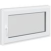 vidaXL Basement Window RISOR 100 x 60 cm PVC and Glass Anthracite