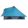 vidaXL Tipi Tent with Roof Blue 358 x 296 x 258 cm Taffeta