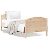 vidaXL Bed Frame without Mattress 90x190 cm Solid Wood Pine
