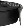 vidaXL Garage Door Seal Black 52 x 2 mm 4.5 m PVC