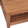 vidaXL Coffee Table 68x67x35 cm Solid Teak Wood