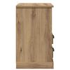 vidaXL Bedside Cabinet with Drawer 2 pcs Artisan Oak 36 x 43 x 60 cm