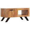 vidaXL Coffee Table 90x50x45 cm Solid Acacia Wood