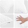 vidaXL Winter Duvet with Pillow 3 pcs White Down Feather