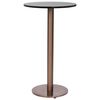 vidaXL Bistro Table Leg Gold Ø45x107 cm Stainless Steel