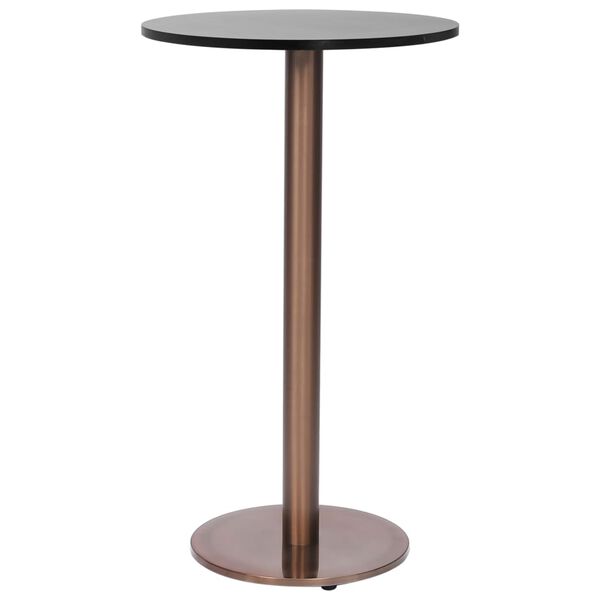 vidaXL Bistro Table Leg Gold Ø45x107 cm Stainless Steel