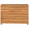 vidaXL Raised Bed 100x40x72 cm Recycled Teak Wood and Steel