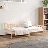 vidaXL Day Bed without Mattress 90x190 cm Single Solid Wood Pine