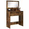 vidaXL Bedroom Dressing Tables Smoked Oak 80 x 39.6 x 135 cm