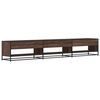 vidaXL TV Cabinet Brown Oak 270x40x46 cm Engineered Wood