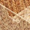 vidaXL Storage Box Natural 60 x 38 x 20 cm Water hyacinth