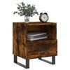 vidaXL Bedside Cabinets 2 pcs Smoked Oak 40x35x47.5 cm Engineered Wood