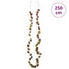vidaXL Flower Garlands 6 pcs Wine Red 250 cm
