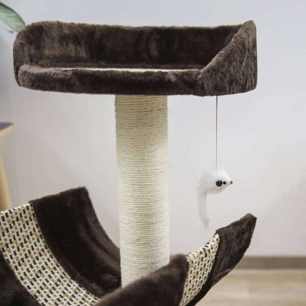 Kerbl Cat Tree Safari 83 cm Dark Brown