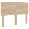 vidaXL Bed Frame with Drawer Sonoma Oak 140 x 190 cm Engineered Wood