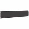 vidaXL Lawn Edgings 10 pcs Black 20x103 cm Cold-rolled Steel