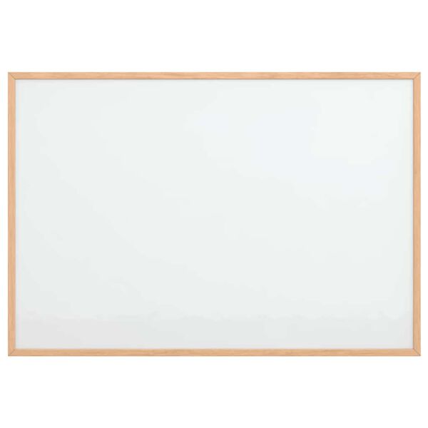 vidaXL Magnetic Whiteboard with Solid Pine Wood Frame 80x55 cm