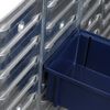 Raaco Bin Wall Panel x2 with 32 Bins 181211