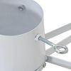 vidaXL Christmas Tree Stand 1.73 White 50 x 50 x 15.5 cm Steel