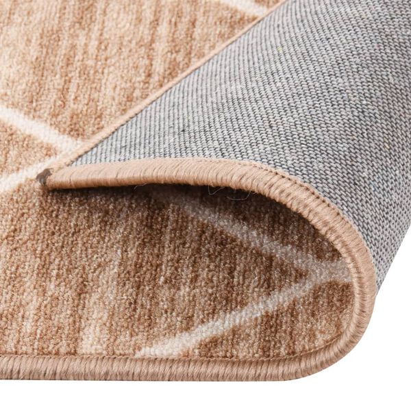vidaXL Carpet Runner Light Brown 80x250 cm