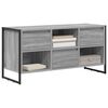 vidaXL TV Cabinet Grey Sonoma 100 x 36 x 49.5 cm Engineered Wood