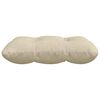 vidaXL Seat Cushions 4 pcs Cream 45 x 45 x 12 cm Fabric