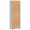 vidaXL Highboard Grey Sonoma 60 x 35 x 182 cm Engineered Wood