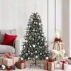 vidaXL Artificial Christmas Tree with 150 LEDs with Stand Green 150 cm