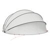 vidaXL Pool Dome Folding Manual Grey and Orange 500 x 500 x 236 cm