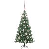vidaXL Christmas Tree with 150 LEDs with Stand Green 120 cm PVC