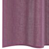 vidaXL Voile Curtains with Rod Pockets 2 pcs Purple